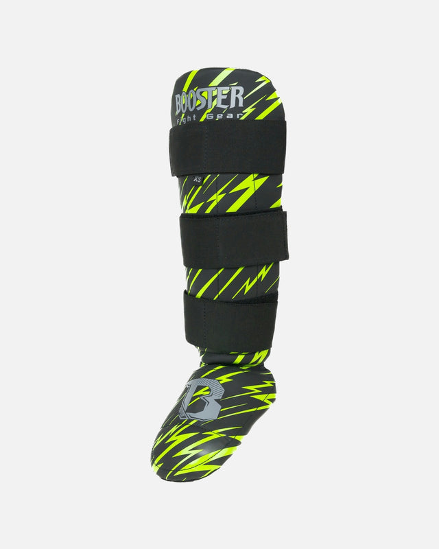 Ochraniacze na piszczele Booster Combat Series 5 Dziecięce – Czarne