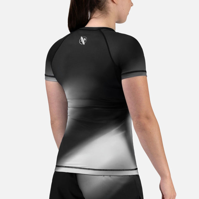 Hayabusa Rashguard Apex Nova Korte Mouwen Dames - Grijs
