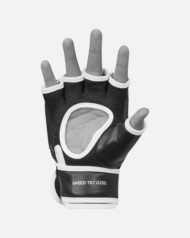 Rękawice MMA Adidas Speed Tilt G250 – Czarne/Białe