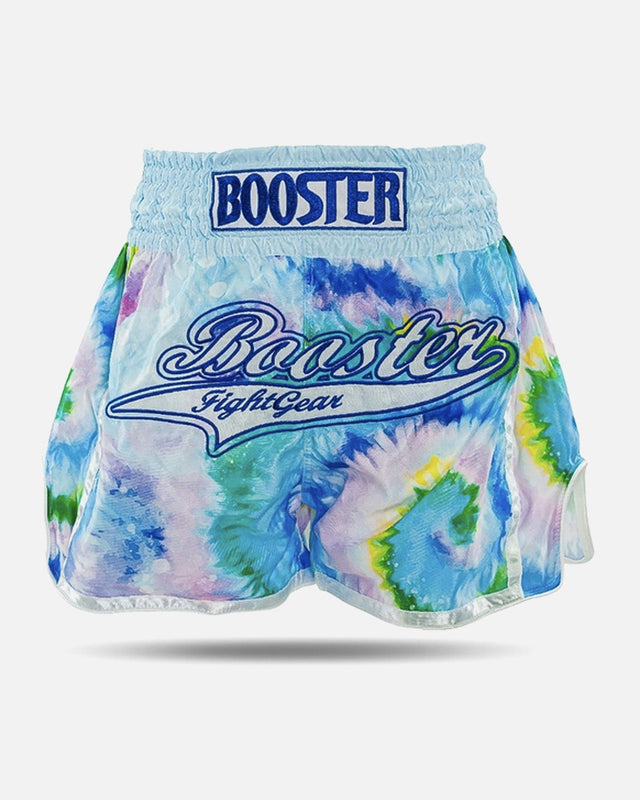 Spodenki Muay Thai Booster TBT Swirl – Niebieskie