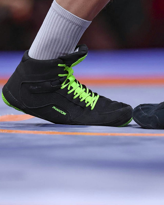 Buty zapaśnicze Phantom Athletics Tactic – Zielone neonowe