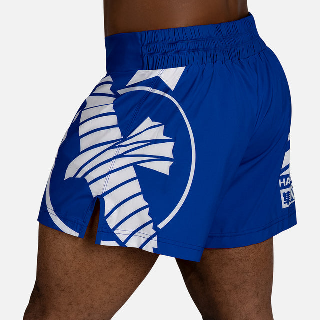 Spodenki Muay Thai Hayabusa Icon – Niebieskie/Białe