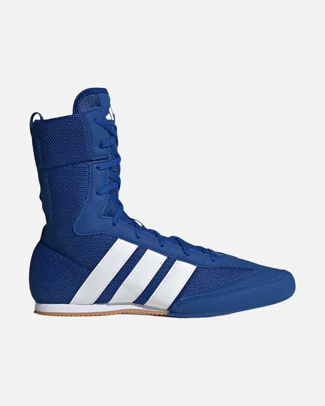 Adidas Box Hog Classic Boxing Shoes - Blue/White