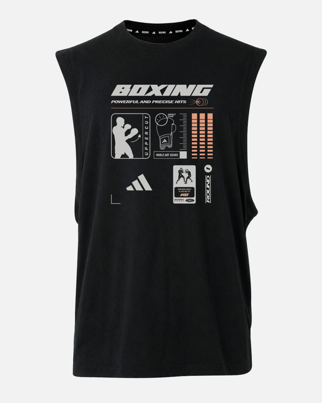 T-shirt Adidas Boxing Graphic Line SL – Preto