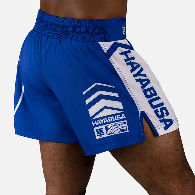 Spodenki Muay Thai Hayabusa Icon – Niebieskie/Białe
