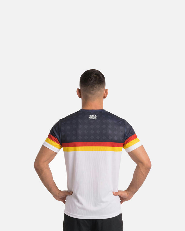 Phantom Athletics T-Shirt EVO+ Germany – White/Black/Red/Gold