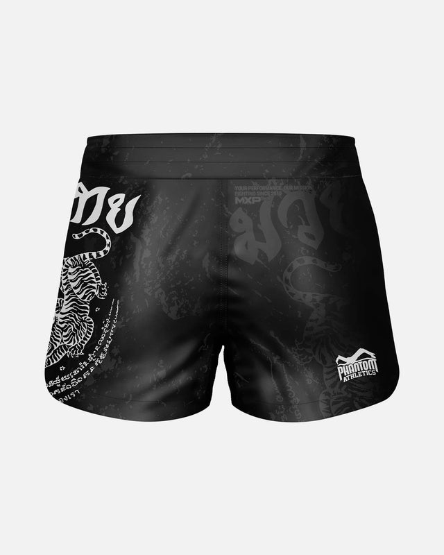 Shorts de Muay Thai Phantom Athletics Fusion – Noir