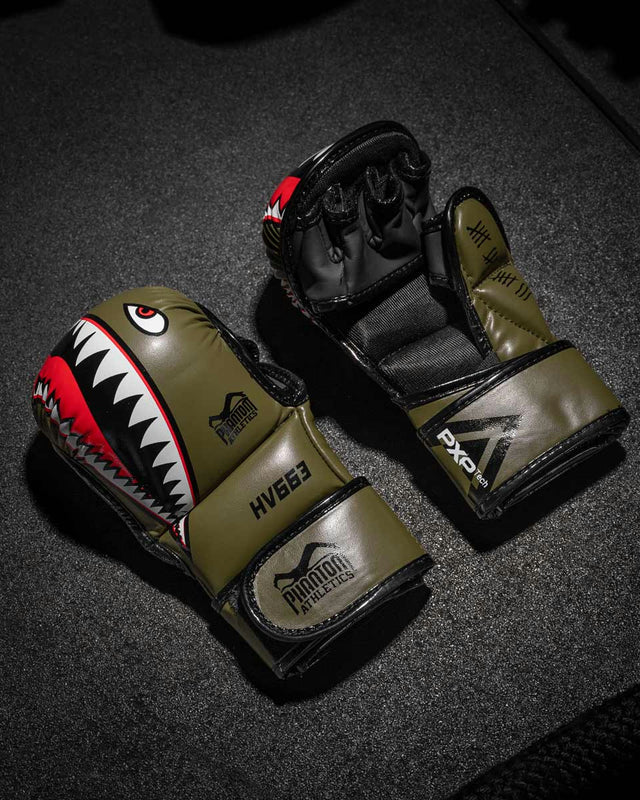 Phantom Athletics MMA Handschoenen Fight Squad - Legergroen