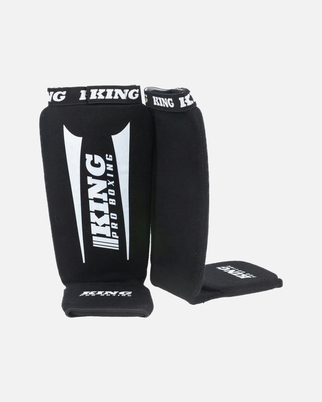 King Pro Boxing Shin guards AMSG Pro – Black