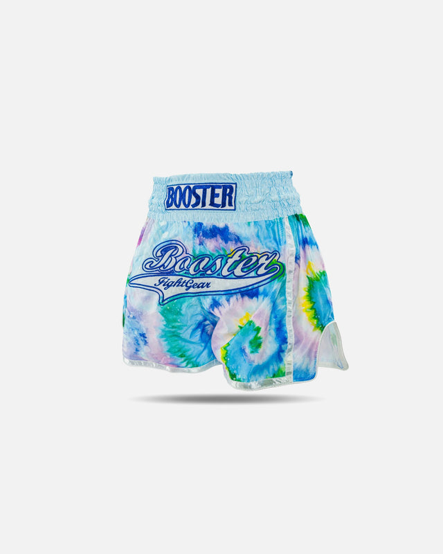 Spodenki Muay Thai Booster TBT Swirl – Niebieskie