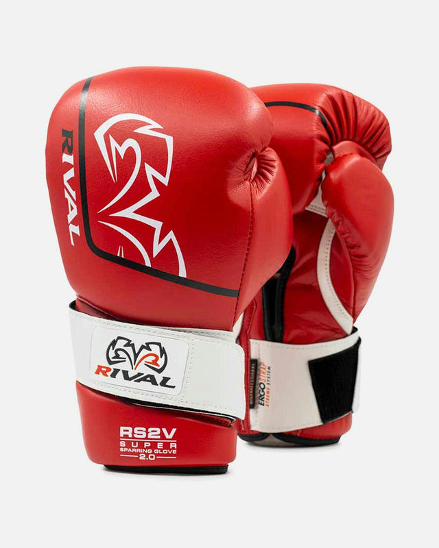 Rival Bokshandschoenen Super Sparring RS2V - Rood