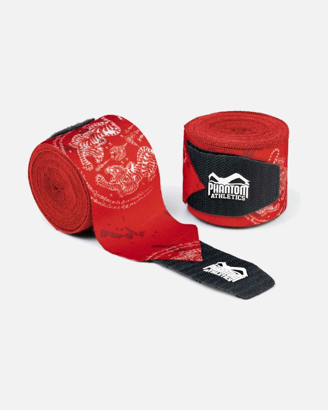 Bandaże bokserskie Phantom Athletics Sak Yant – Białe