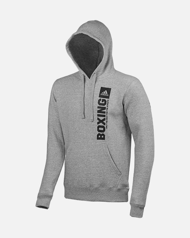 Bluza Adidas Community Vertical Boxing – Szara/Czarna