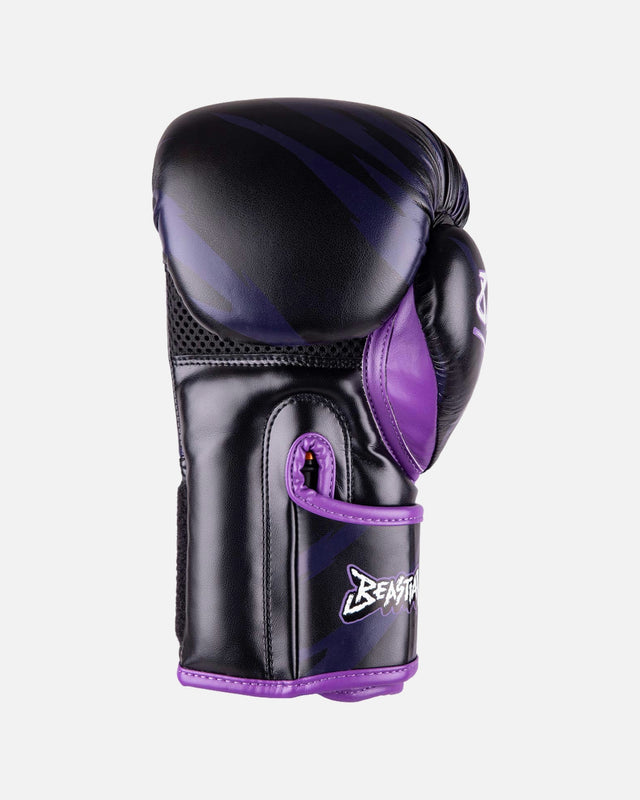 8 WEAPONS Bokshandschoenen Beastial Panther Kinderen - Zwart/Paars