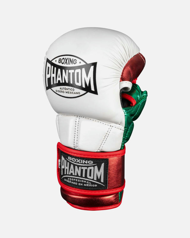 Phantom Athletics MMA Handschoenen Mexico - Wit/Groen/Rood