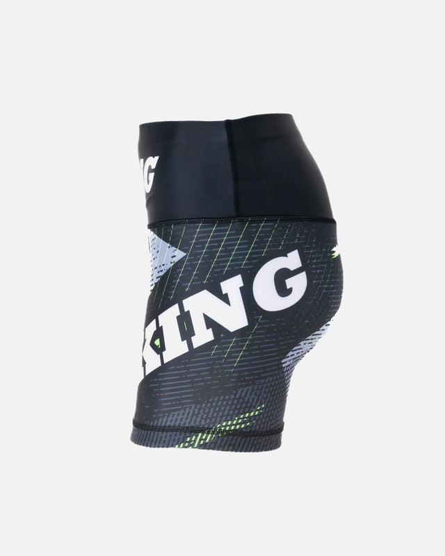 King Pro Boxing Compressie Shorts Shadow 2 Dames - Zwart