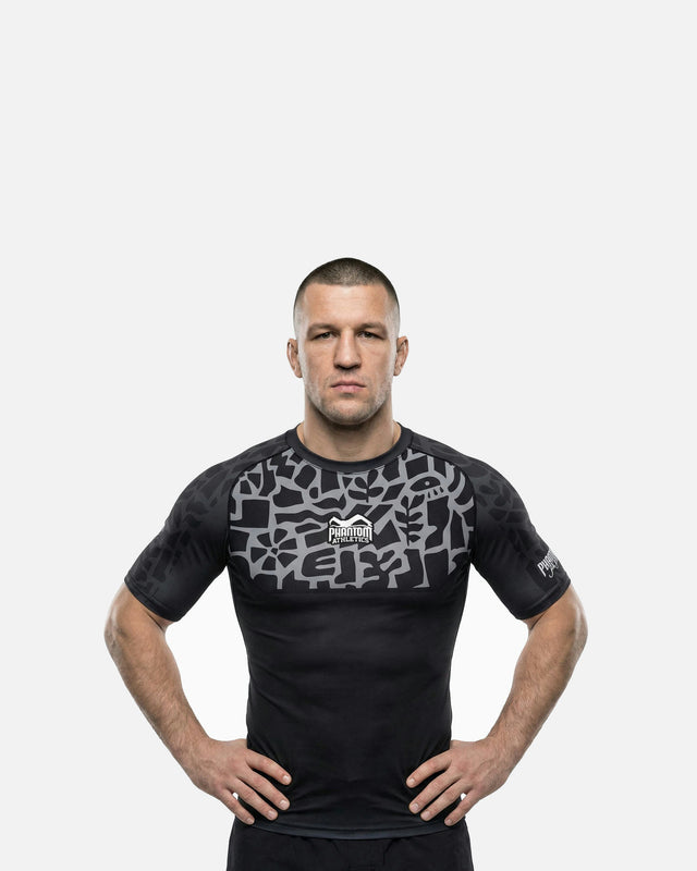 Rashguard Phantom Athletics Groundgame – Czarny/Szary