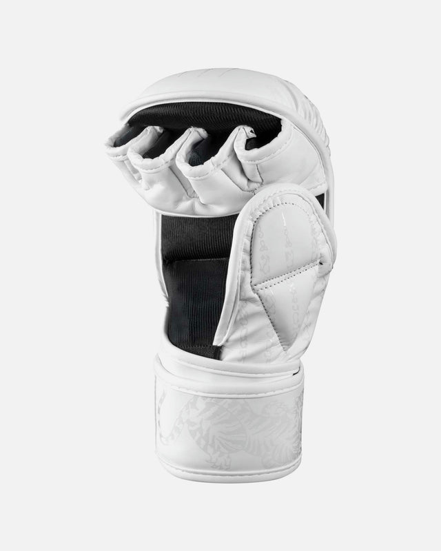Mănuși MMA de sparring Phantom Athletics Muay Thai – Alb Frost