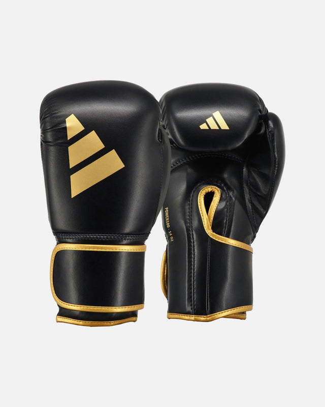 Adidas Bokshandschoenen Power 100 - Zwart/Goud