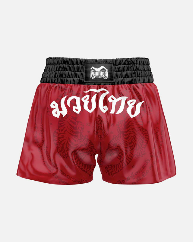 Phantom Athletics Muay Thai Shorts Sak Yant - Rood