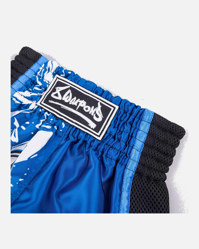 8 WEAPONS Muay Thai Shorts Jipe – Blue