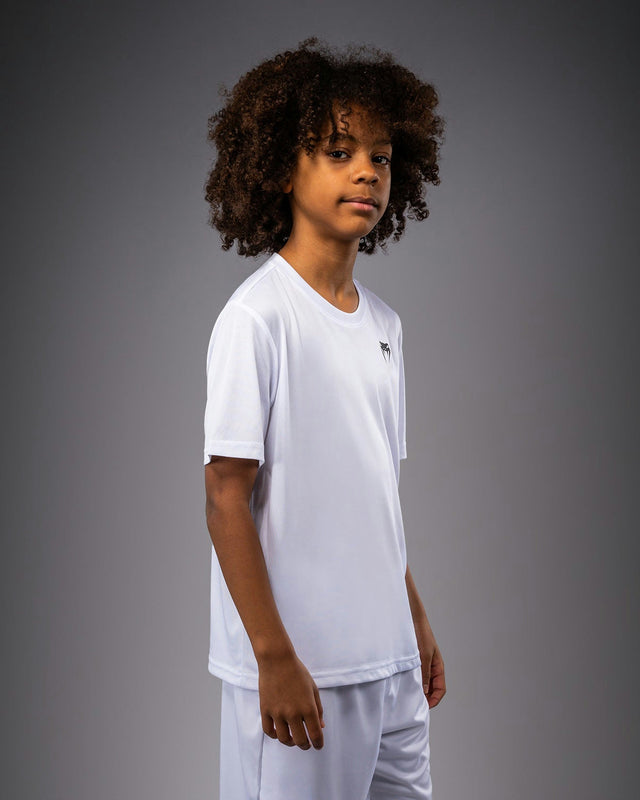 Tricou Venum Lineup Mâneci Scurte Copii – Alb/Negru