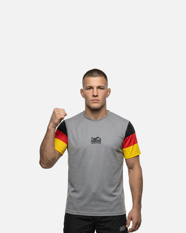 Koszulka Phantom Athletics T-Shirt EVO+ Team Germany – Szara