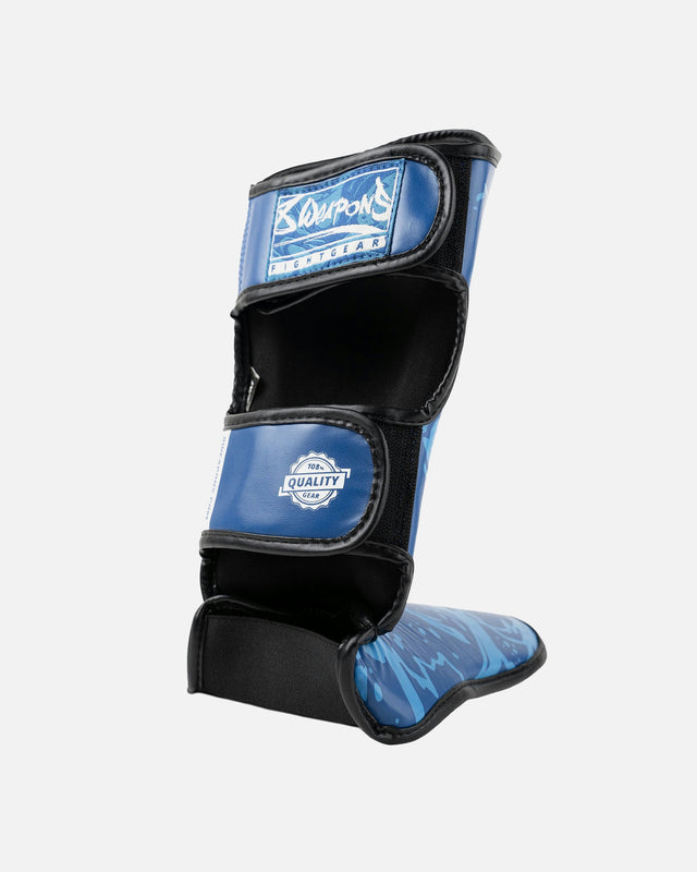 8 WEAPONS Shin guards Jipe – Blue
