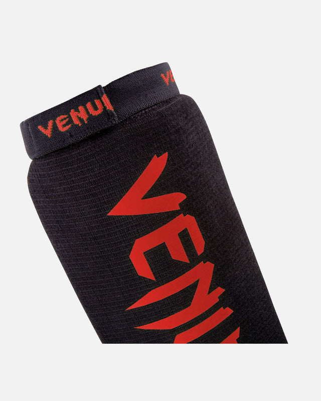 Venum Kontact Shin Guards – Black/Red