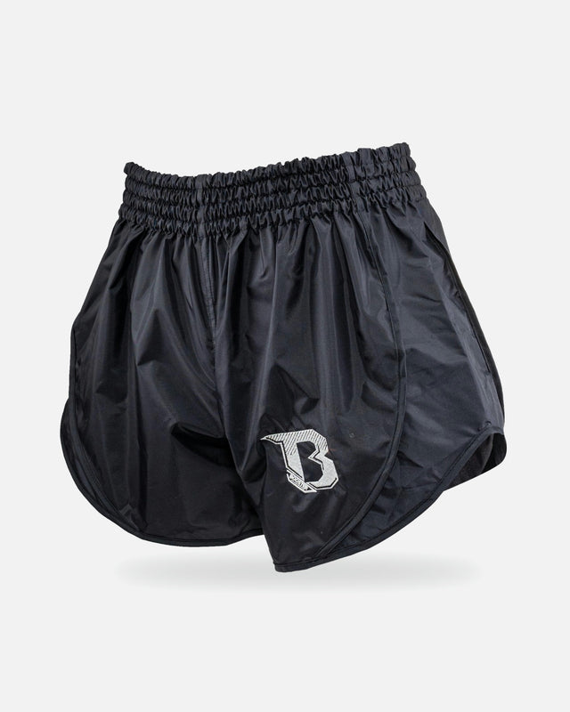 Booster Muay Thai-shorts Retro Hybrid - Svart