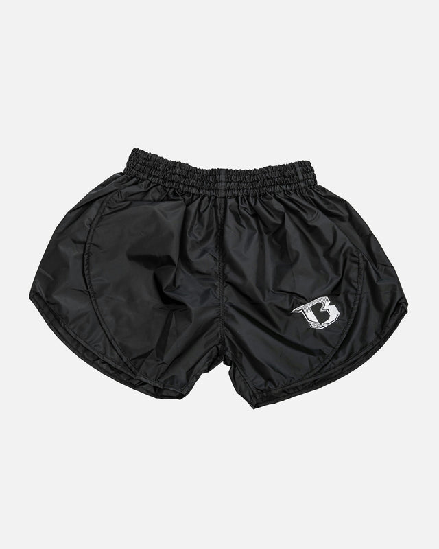 Booster Muay Thai-shorts Retro Hybrid - Svart