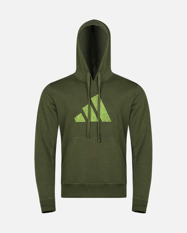 Adidas Hoodie Perfo Script Graphic - Groen