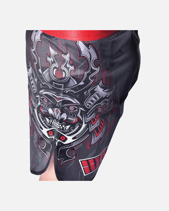 8 WEAPONS MMA Shorts Samurai 2.0 – Black/Red