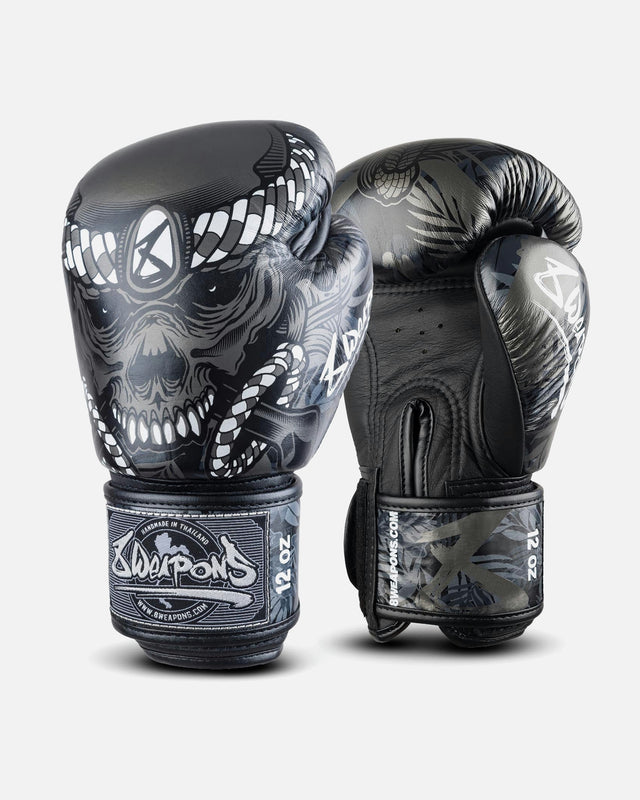 8 WEAPONS Boxing gloves Bone Island – Black