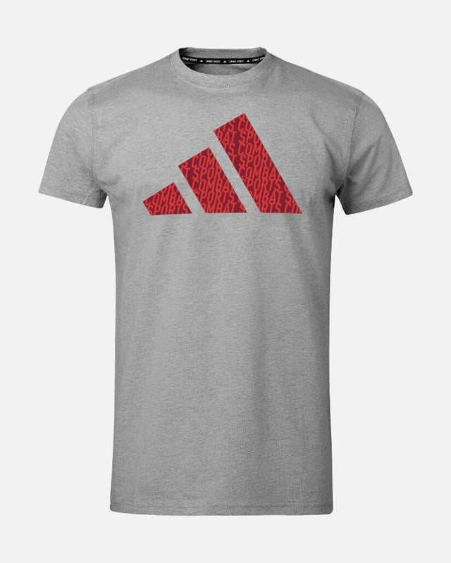 Adidas T-Shirt Perfo Script Graphic – Grey