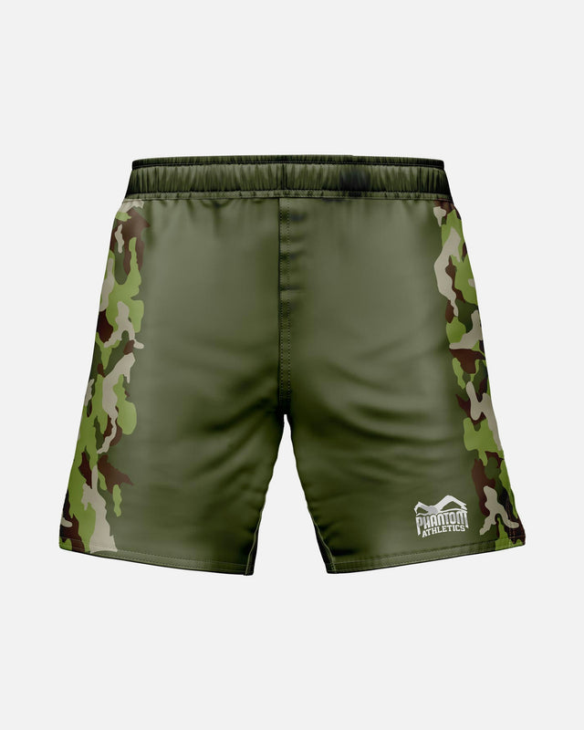 Shorts de MMA Phantom Athletics EVO Warfare – Army Camo