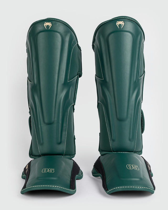 Espinilleras Venum Impact Evo – Verde esmeralda