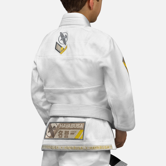 Hayabusa BJJ Gi Ascend Kinderen - Wit