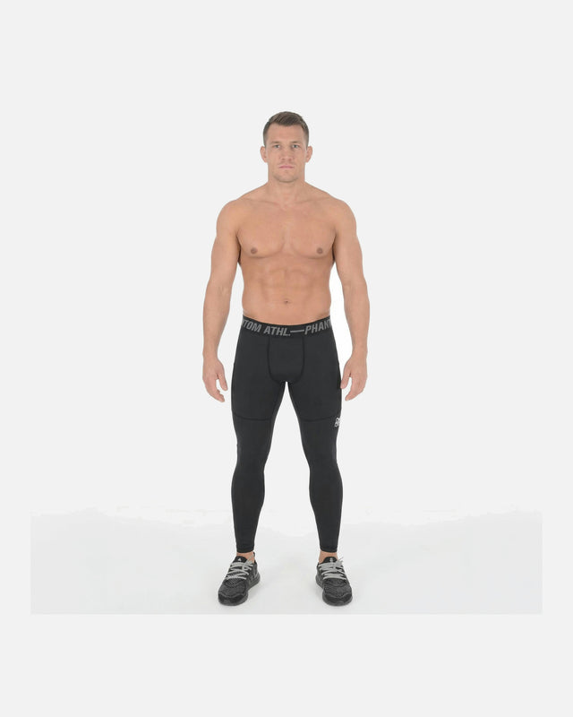Spodenki kompresyjne Phantom Athletics Tactic – Czarne
