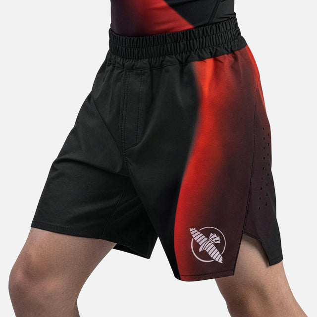 Hayabusa MMA Shorts Apex Nova Kinderen - Rood