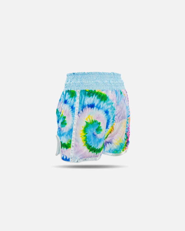 Spodenki Muay Thai Booster TBT Swirl – Niebieskie
