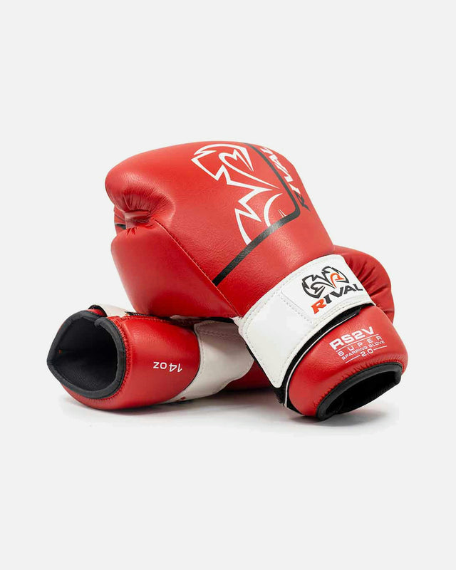 Rival Bokshandschoenen Super Sparring RS2V - Rood