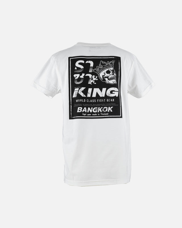 Koszulka King Pro Boxing T-Shirt Skull 1 – Biała