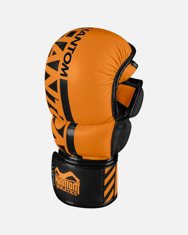 Rękawice MMA Phantom Athletics APEX – Neon Pomarańczowe