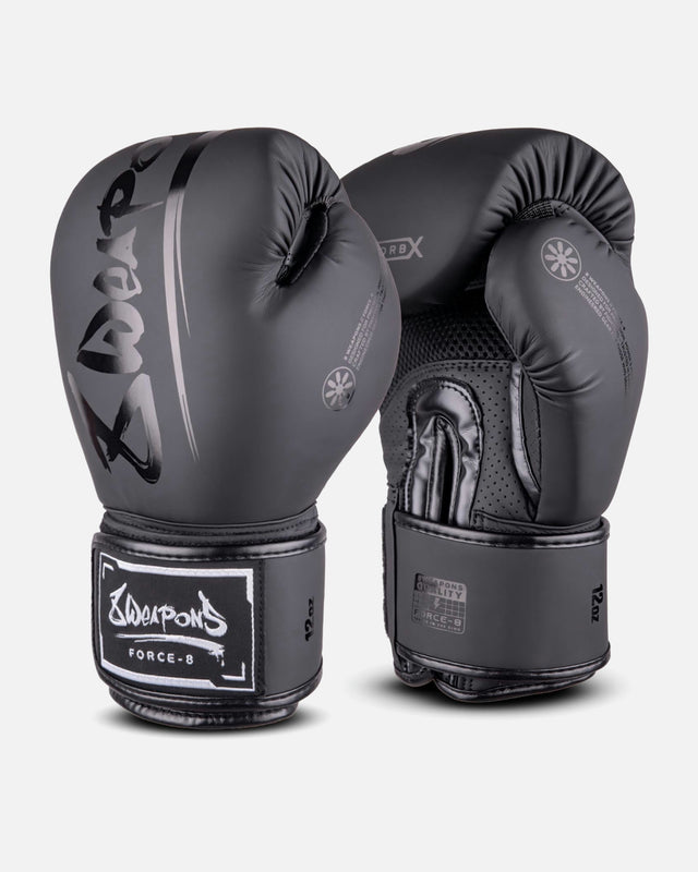 8 WEAPONS Bokshandschoenen Force 8 - Zwart