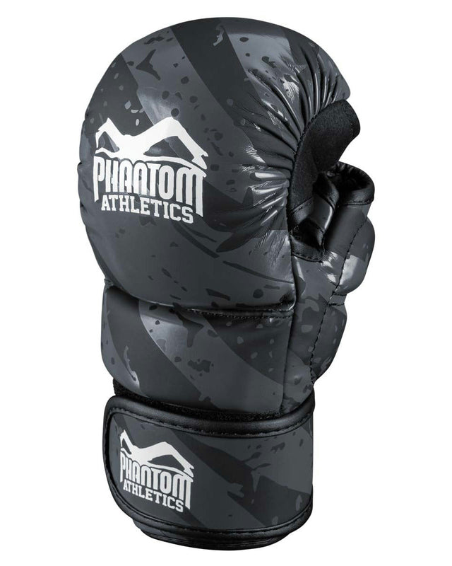 MMA rukavice Phantom Athletics Camo Tiger – Šedé