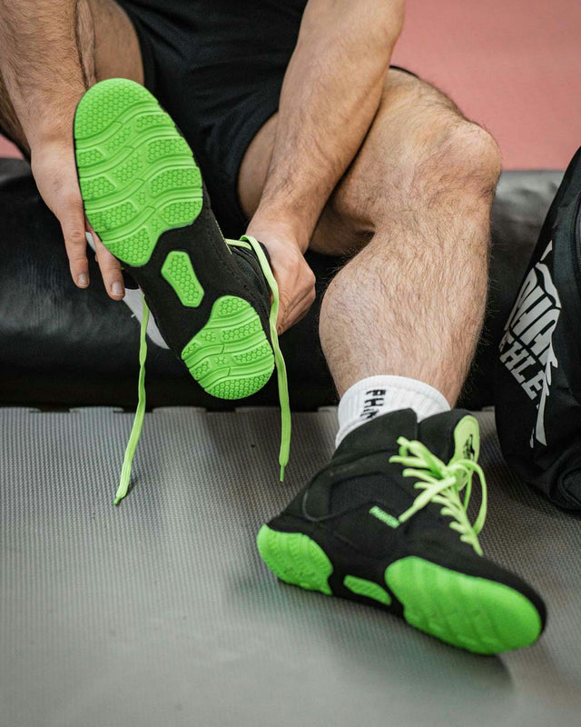 Buty zapaśnicze Phantom Athletics Tactic – Zielone neonowe