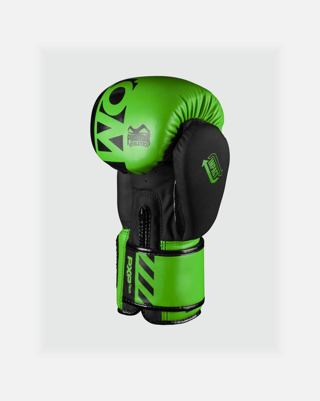 Gants de boxe Phantom Athletics APEX – Vert Néon