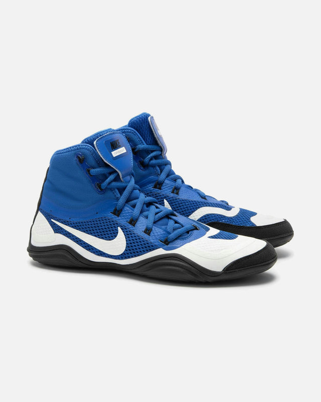 Buty zapaśnicze Nike Hypersweep – Niebieskie/Białe