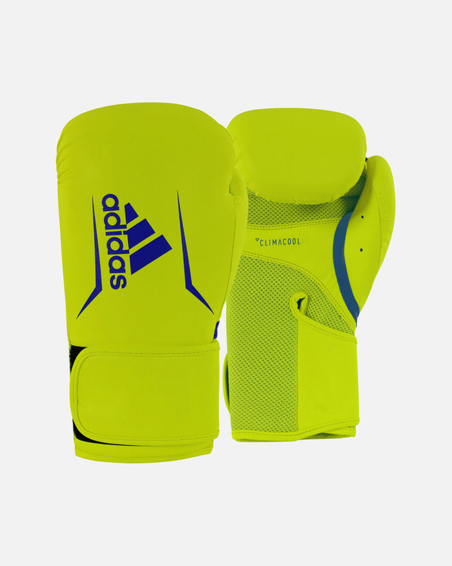 Rękawice bokserskie Adidas Speed 100 – Żółte/Niebieskie